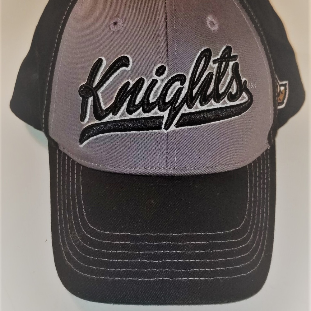 Knights Sports Hat Black/Gray Adjustable